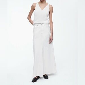 NWT Cos denim maxi skirt